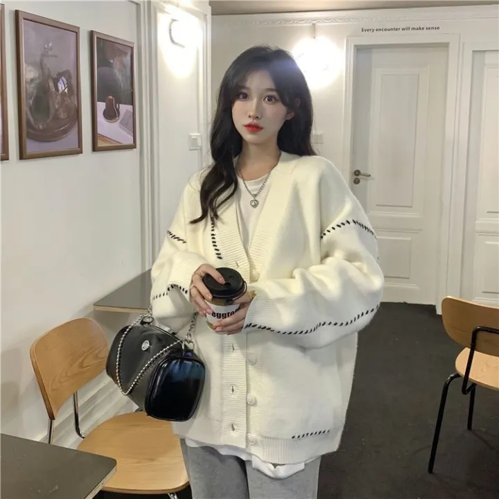 Autumn%20and%20Winter%20New%20Lazy%20Wind%20Sweater%20Cardigan%20Coat%20Women's%20Korean-Style%20Mid-Length%20Outerwear%20Student%20Knitwear%20Loose%20All-Matching%20-%20Image%206