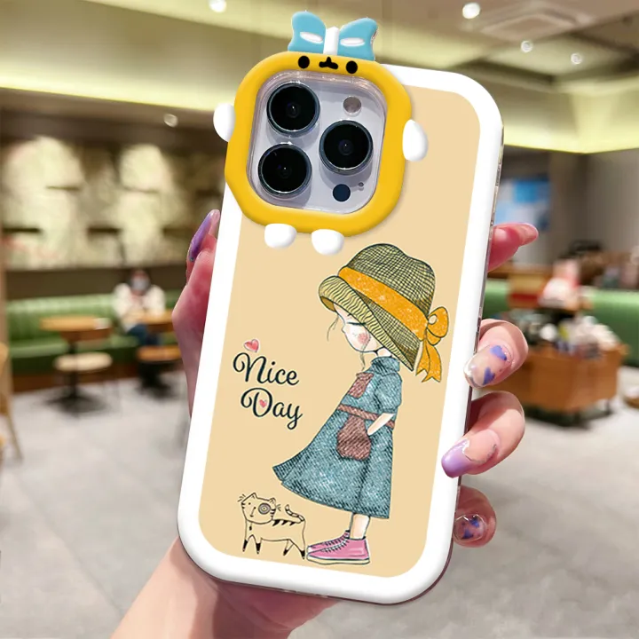 DEL%20for%20Realme%20C33%20Back%20Cover%20Lovely%20Girl%20Phone%20Case%20Monster%20Lens%20Camera%20Protection%20Mobile%20Cover%20-%20Image%204