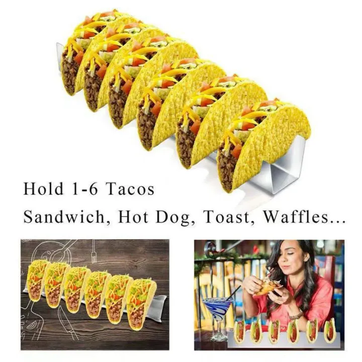 Taco%20Holder%20Creative%20Stainless%20Steel%20Mexican%20Pancake%20Rack%206-grid%20Tortillas%20With%20Wavy%20Pancake%20Rack%20Material:%20food%20stainless%20steel%20430%20-%20Image%207