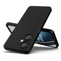 Infinix Hot 30 Silicone Matte Flexible Soft Phone Case - Black - Phone Back Cover.