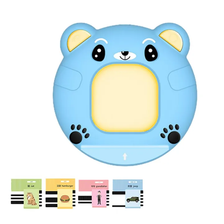 Talking%20Flash%20Card%20Learning%20Reader%20Machine%20with%20112%20Cards%20Plug-and-Read%20Recognition%20ABS%20Toddlers%20Education%20Toy%20Electronic%20Book%20-%20Image%204