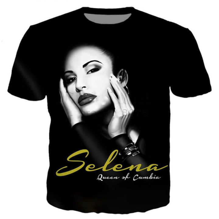 T%20Shirt%20Men/women%20Hop%20Selena%20Quintanilla%203D%20Printed%20T-shirts%20Casual%20Harajuku%20Style%20Tshirt%20Streetwear%20Tops%20-%20Image%204