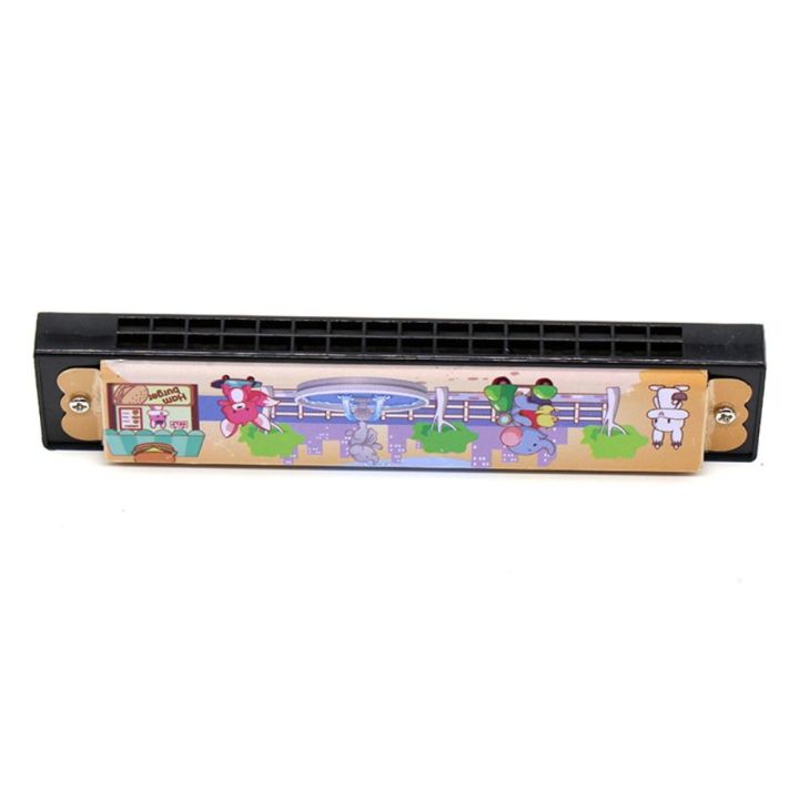 Wind%20Instrument%20Metal%20Painted%20Harmonica%20Educational%2016%20Holes%2016%20Holes%20Harmonica%20Cartoon%20Pattern%20Cute%20Mouth%20Organ%20Playing%20-%20Image%207