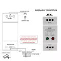 Gigabit Guide Rail POE Network Power Supply 2 In 1 Lightning Protection Arrest Surge Protector CCTV Camera Protective Device SPD. 