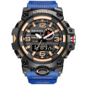 SMAEL Fashion Sport Watches Men Chronograph Clock Luxury Waterproof Man Watches 2023 Modern Dual Movement Wristwatches 8035.