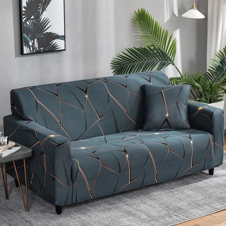 Sofa Cover 2+2+1 Seater Stitched Spandex Fabric - sofa cover