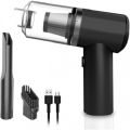 2 in 1 Wireless Portable and Rechargeable Mini Vacuum Cleaner. 