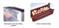 Whirlpool 278 Liter Fresh Magic Pro Crystal Black Refrigerator with official warranty with Free Delivery. 