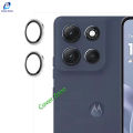 Motorola Moto G56 Aluminum Alloy Camera Ring Tempered Glass Lens Protective Cover For Motorola G56 Camera Glass. 