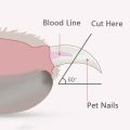 Professional Pet Nail Clippers with Led Light Pet Claw Grooming Scissors for Dogs Cats Small Animals Paw Nail Trimmer Pet Supply. 