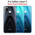For Infinix Smart 5 Back Panel/Backshell/ Casing +Camera Lens + Side Button  With Logo-All Colors Available. 