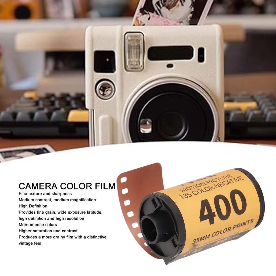 35mm Camera Color Print Film 36 Sheets Carbon Removal Vintage