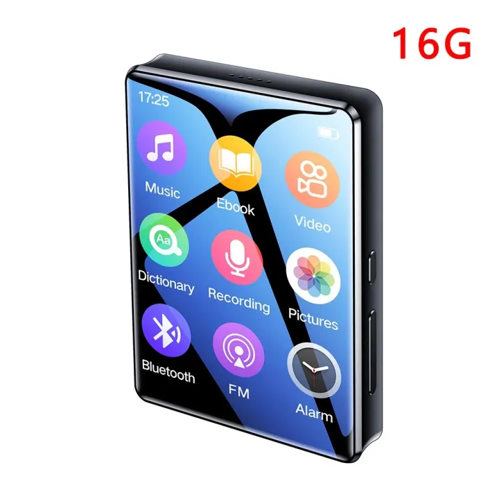 MP3%20Player%20Bluetooth%20HiFi%20Stereo%20Music%20Player%20Ultra-Thin%20Mini%20MP4%20Video%20Playback%20With%20Full%20Screen%20FM%20Radio%20Recording%20For%20Walkman%20-%20Image%207