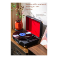 Vinyl Phonograph Portable Retro Classic USB Bluetooth Speaker Record Player PC Recorder.