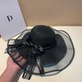 Floppy Foldable Ladies Women Straw Beach Sun Hat Ladies Summer Travel Wide Brim Caps.