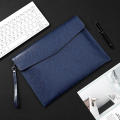 Information Bag Office File Bag PVC File Bag Portfolio Business Document Bag File Holder Leather Document Bag.