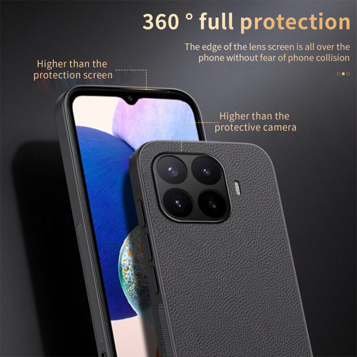 lthmy%20for%20Xiaomi%2017T%20Pro%20Phone%20Case%20Luxury%20Leather%20Back%20Cover%20Matte%20Soft%20Edge%20Shockproof%20casing%20-%20Image%203