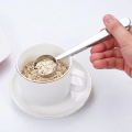 2-in-1 Stainless Steel Coffee Measuring Spoon Multifunctional Coffee Bean Spoon Milk Powder Flour Sealed Clamp Spoon Coffee Tool. 