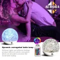 Dynamic Water Ripple Projector Night Light Crystal Lamp Decor Home Bedroom Aesthetic Atmosphere Holiday Novelty Gift Spinner Led. 