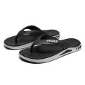 Minimalist new style flip flops men's summer slippers, student Korean version for external wear, non slip toe clip board shoes, beach shoes.