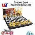 Magnetic Chess 14 Inch Golden & Silver Guti. 