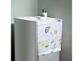 Fridge Cover Refrigerator Dust Cover with Side Pocket 130x55 cm. 