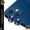 For Apple iPhone 12 Mini Camera Protector WSKEN Metal Ring Tempered Glass Camera Lens Protector. 