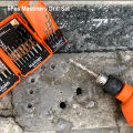 HARDEN 610285 5Pcs Masonry Drill Set Concrete Electric Masonry Hammer Drill Bit Set.
