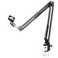 Professional Recording Microphone Table Stand For Dynamic and Condenser Mic NB-35 Microphone Stand For BM800 Holder Arm Studio Professional Stand For Microphone Clip Mounting Extendable Recording Mic Stand. 