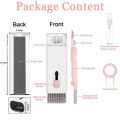 NEW 7 in 1 Computer Keyboard Cleaner Brush Kit Multifunctional Clearing Ash Headphone Cleaner Kit Spray Bottle Screen Cleaning Bluetooth Earphone Brush Pen Dust Removal. 