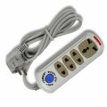4 Port Socket Multi Plug.