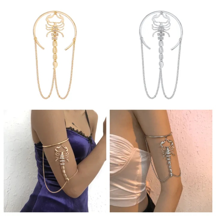 Cuff%20Armlet%20Armband%20For%20Women%20%20Retro%20Bracelet%20Bangle%20Jewelry%20Scorpion%20Upper%20Arm%20Bracelet%20-%20Image%208