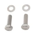 Outboard Water Pump Impeller Screws Water Pump Impeller Repair Kit Hexagonal Head 2PCS Perfect Fit for Replacement. 