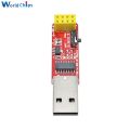 3.3V USB to ESP8266 ESP-01 ESP-01S Wi-Fi Adapter Module With CH340G USB to TTL Driver Serial Wireless Wifi Module for Arduino. 