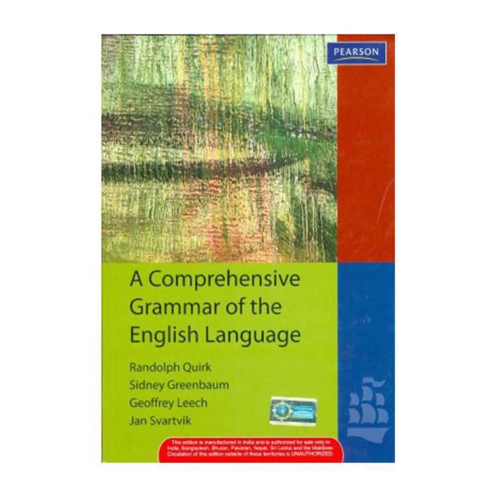 A Comprehensive Grammar Of The English Language Daraz bd