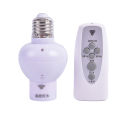 Wireless Remote Control Sound Light Sensor Lamp Holder E27 Lamp Bases Socket. 