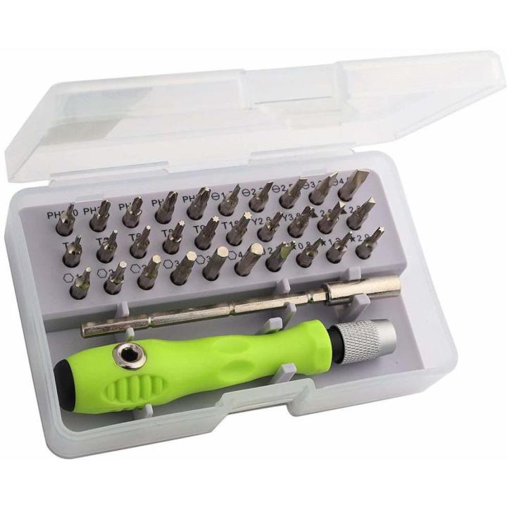 32 In1 Multi-Bit Screwdriver Set For Mobile Laptop Pc Repair Tool Kit - Screw Driver Set