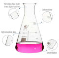 1piece 50ml/100ml/150ml/200ml/250ml/300ml/500ml/1000ml Borosilicate Glass Conical Erlenmeyer Flask for Lab Chemical Equipment.