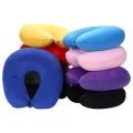 U Shape Memory Foam Neck Pillow for Travel, Office & Sleeping | Soft Comfortable Neck Support Pillow.
