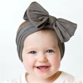 3Pcs/Set Baby Headband For Girls Bow Solid Color Baby Girl Turban Kids Headwear Elastic Baby Hair Band Hair Accessories Set. 