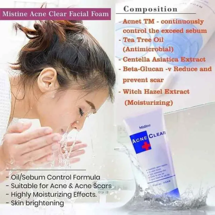 Mistine%20Acne%20Clear%20Facial%20Foam%20Face%20Wash%20-%2085Gm%20%7C%20Made%20In%20Thailand%20-%20Image%203