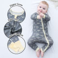 MICHLEY Christmas Bamboo Baby Romper Cartoon Shark Car Newborn Clothes Footies Overalls Bodysuit Pajamas For Boys Girls 0-24M. 