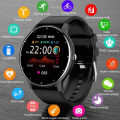 ZL02D Men Smart Watch Full Touch Screen Sport Fitness Tracker IP68 Waterproof Bluetooth Smartwatch for Men Women Smartphone 2024. 