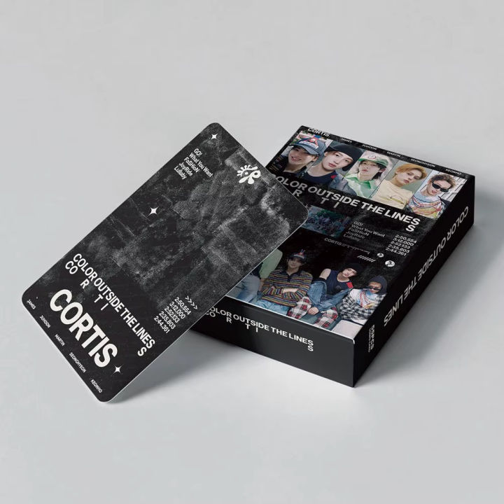 55pcs/Box%20Kpop%20CORTIS%20COLOR%20OUTSIDE%20THE%20LINES%20Album%20JAMES%20SEONGHYEON%20MARTIN%20KIM%20JUHOON%20AHN%20KEONHO%20Lomocards%20Photocards%20-%20Image%207