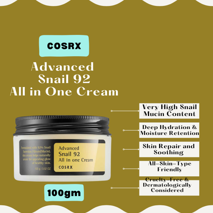 COSRX%20Advanced%20Snail%2092%20All-in-One%20Cream%20100g%20Korea%20-%20Image%205