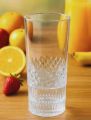 good quality strong crystal clear unique design Heavy 320 Ml Drinking Water glass set 6 pcs.