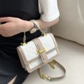 Handbag Women PU Leather Crossbody Bags INS Fashion Korean Style Design Shoulder Bag Beige/Black/Brown Messenger Tote Bags. 