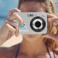 18MP HD Digital Camera with 2.7 Inch LCD Screen, Rechargeable Battery, HD Photo Video for Indoor, Outdoor Photography Replacement Spare Parts. 