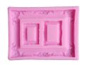 🍰🖼️ (New) Retro Photo Frame Silicone Mold – DIY Fondant, Cake, Chocolate & Clay Decorative Tool 🎂🍫. 