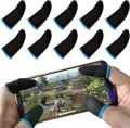 {2pice) Mobile Finger Sleeve With Logo/Press Trigger Game Controller Sweatproof Gloves for Mobile Gaming / Finger Sleeves With Logo. 